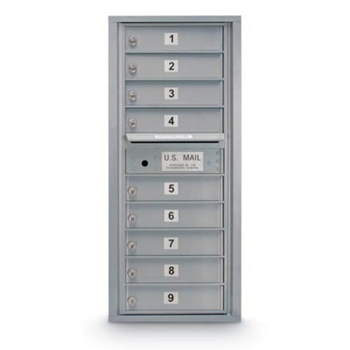 CAD Drawings American Postal Manufacturing Co. 9 Door Standard 4C Mailbox